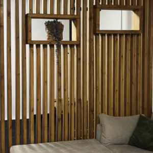 משרביית עץ דקורטיבית